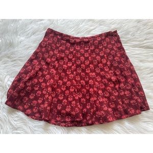 Michael Kors Floral Chiffon Skirt
